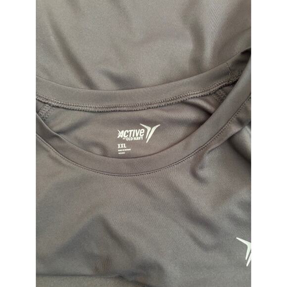 Men’s Short Sleeve Gray Active Size XXL Shirt 100% Polyester - Picture 3 of 3